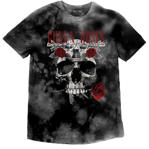 Guns N Roses Barn/Barn Blommig Dödskalle T-shirt 1-2 År Grå Grey 1-2 Years