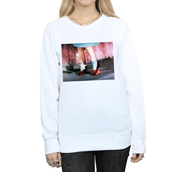 Trollkarlen från Oz Dam/Dam There´s No Place Like Home Sweatshirt White M
