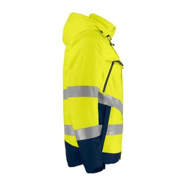 Projob Herr Prio 6441 Vadderad Varseljacka S Gul Yellow/Navy S