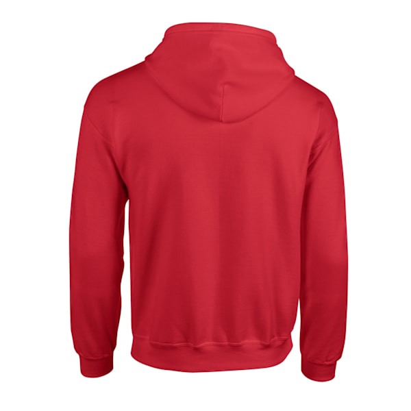 Gildan Unisex Adult Heavy Blend Full Zip Full Zip Hoodie XXL Röd Red XXL