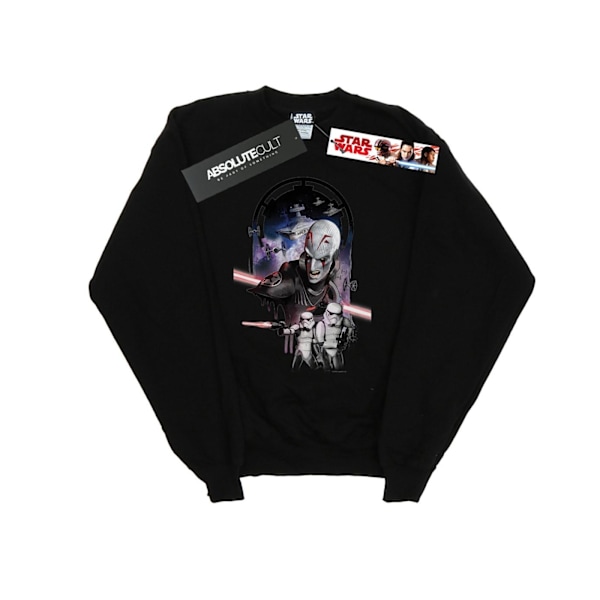 Star Wars Boys Rebels The Grand Inquisitor Sweatshirt 7-8 år Black 7-8 Years