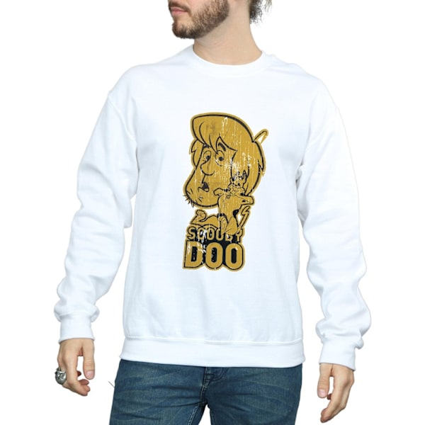 Scooby Doo Herr Och Shaggy Sweatshirt XL Vit White XL