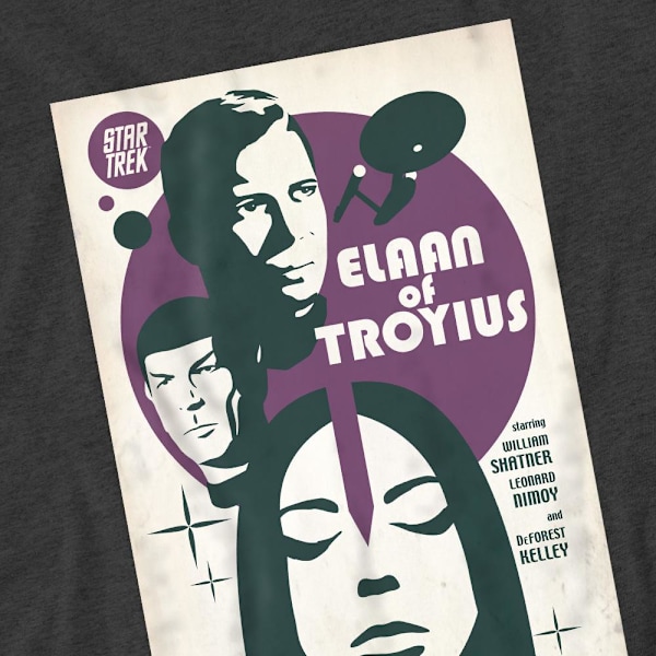 Star Trek Unisex Vuxen The Original Series Avsnitt 68 T-Shirt M Charcoal M