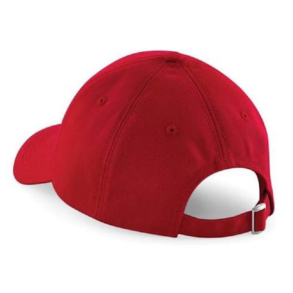 Beechfield Unisex Authentic 6 Panel Baseball Cap (2-pack) På Classic Red One Size