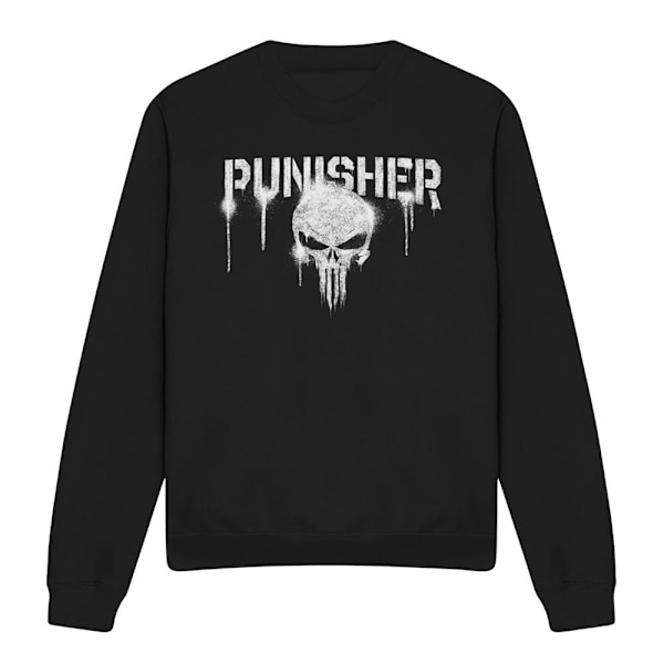 The Punisher Unisex Vuxen Logotyp Sweatshirt S Svart Black S