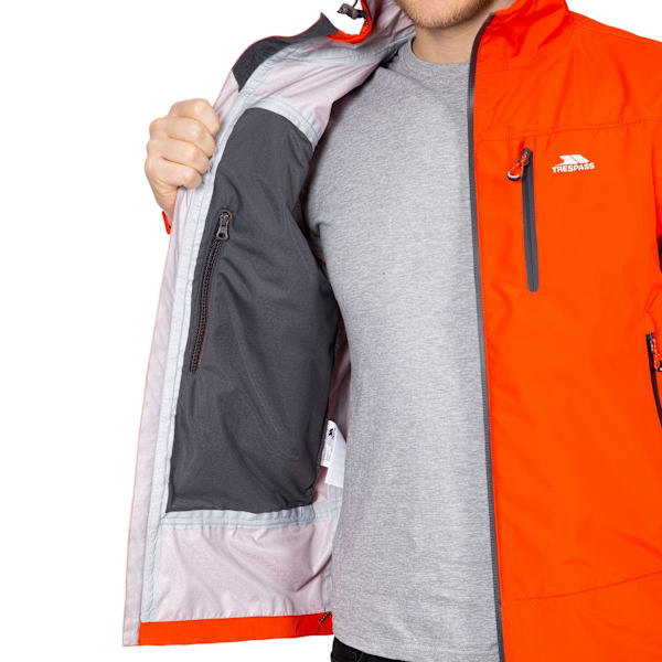 Trespass Rakenfard TP75 Vattentät Jacka för Män XL Flame Orange Flame Orange XL