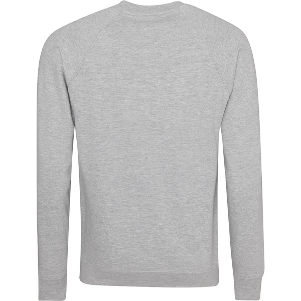 AWDis Academy Herr Raglan tröja med rund hals 2XL Grå Grey 2XL