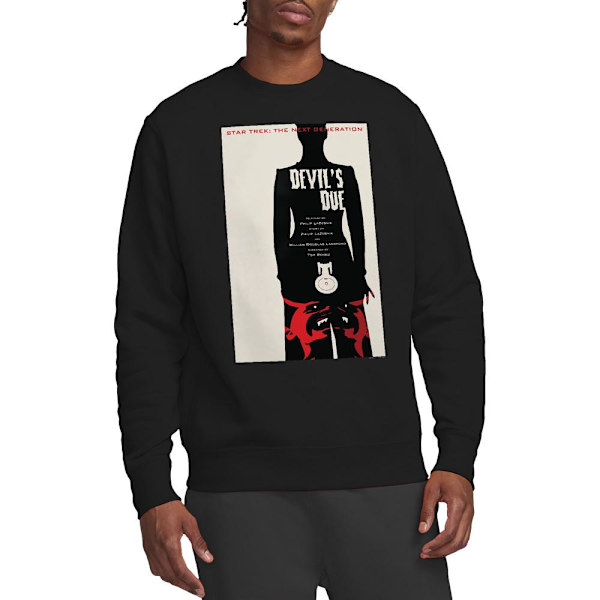 Star Trek Unisex Vuxen The Next Generation Säsong 4 Avsnitt 13 Black XXL