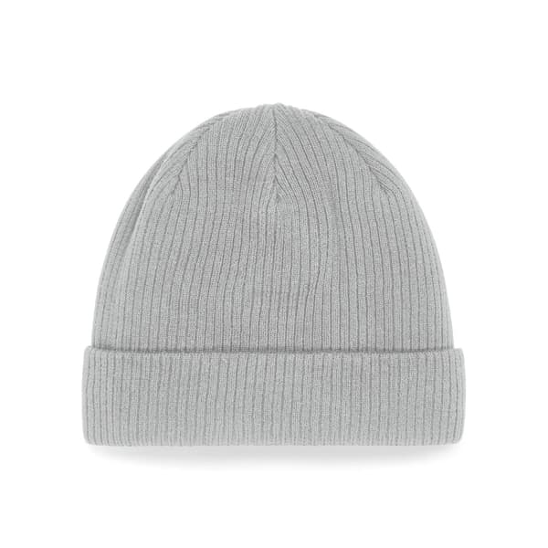 Beechfield Ekologisk Bomullsmössa En Storlek Ljusgrå Light Grey One Size