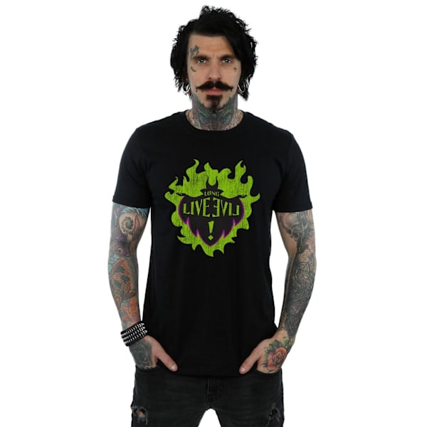 Disney Herr The Descendants Maleficent Long Live T-Shirt 3XL Svart Black 3XL