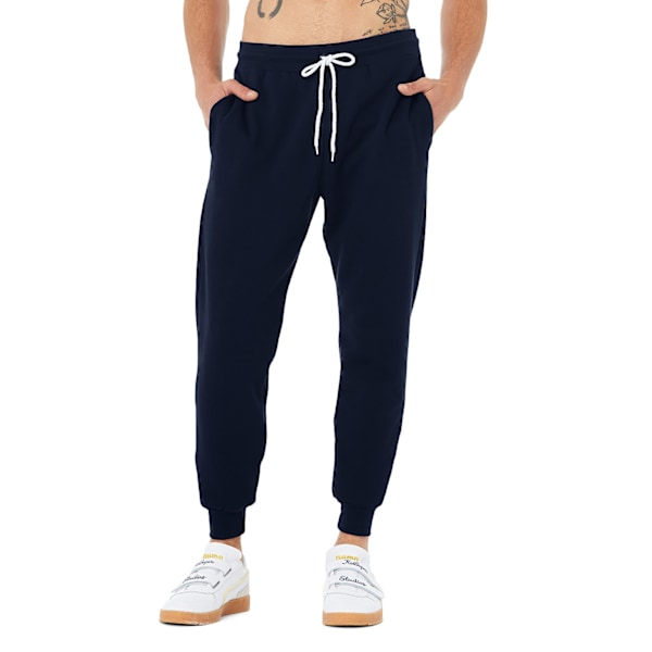 Bella + Canvas Unisex Jogger Sweatpants XL Marinblå Navy Blue XL