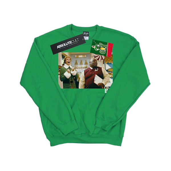 Elf Dam/Damer Julbutik Jubel Sweatshirt XXL Irländsk Grön Irish Green XXL