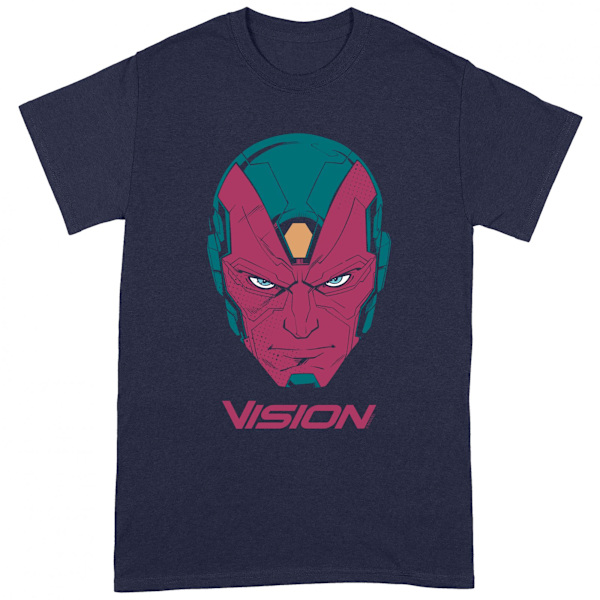 Marvel Avengers Unisex Vuxenhuvud T-shirt L Marinblå/Bordeaux/Grön Navy/Burgundy/Green L