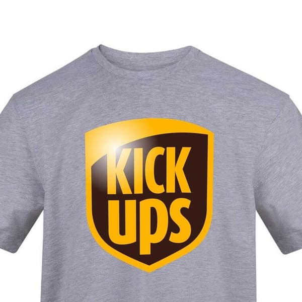 AWD Herr Kick Ups T-shirt XL Grå Grey XL