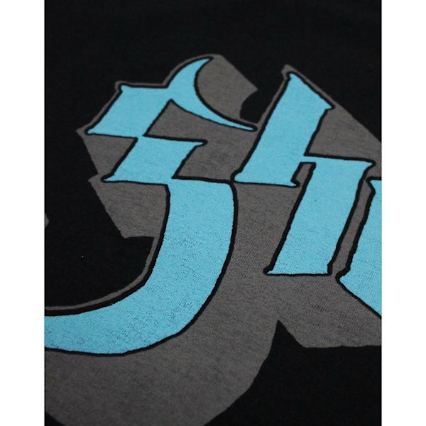 Ghost Mens Keyline Logo T-Shirt S Svart Black S