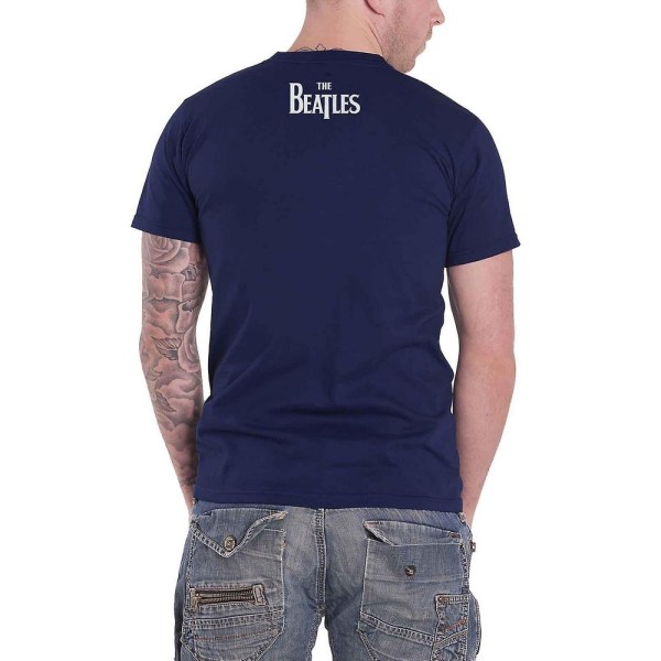 The Beatles Unisex vuxen Lucy In The Sky With Diamonds Back Pri Navy Blue S