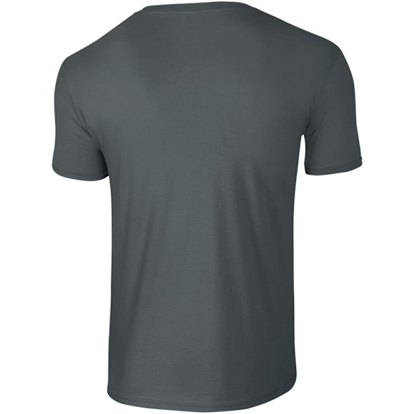 Gildan herr kortärmad mjuk t-shirt 4XL Charcoal Charcoal 4XL