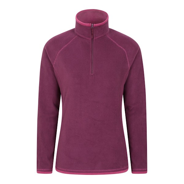 Mountain Warehouse Dam/Dam Montana Fleece Tröja med Halv Dragkedja 18 Berry 18 UK