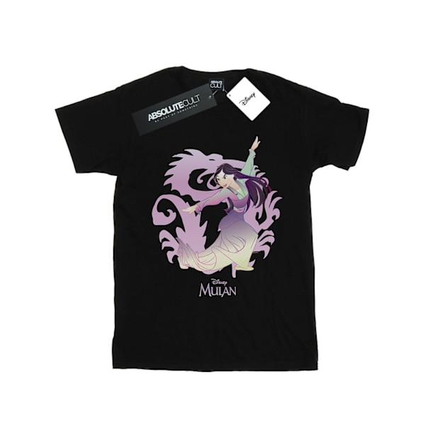 Disney Boys Mulan Dragon Fight T-Shirt 5-6 år Svart Black 5-6 Years