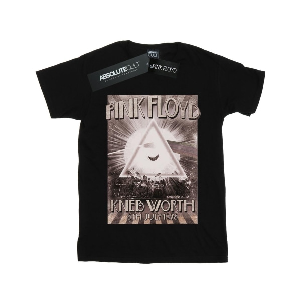 Pink Floyd Mens Knebworth Poster T-Shirt 4XL Svart Black 4XL