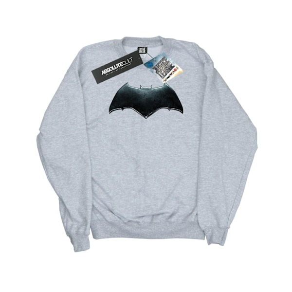 DC Comics Justice League Movie Batman Emblem Sweatshirt XX Sports Grey XXL