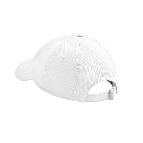 Beechfield Unisex Vuxen Heavy Drill Lågprofilkeps En Storlek Vit White One Size