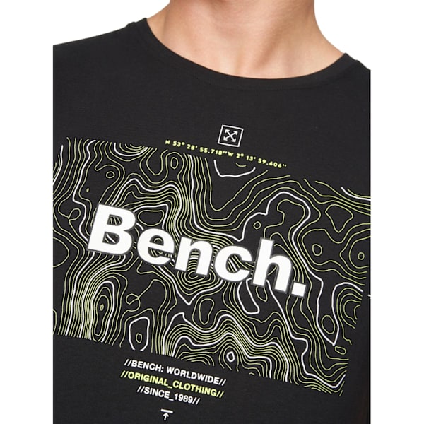 Bench Hawes T-shirt M Svart Black M