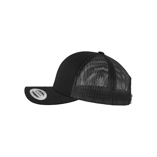 Flexfit Unisex Retro Trucker Cap One Size Svart Black One Size