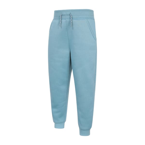 Mountain Warehouse Alpine Joggingbyxor med Fuskpälsfoder för Barn Teal 9-10 Years
