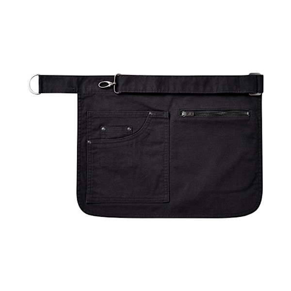Premier Adults Unisex Metro Utility Hip Apron One Size Black Black One Size