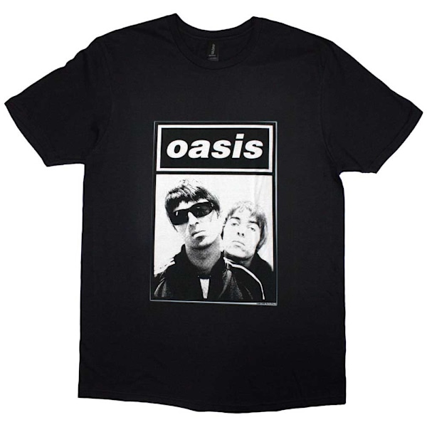 Oasis Unisex Vuxen Noel & Liam Foto T-shirt XL Svart Black XL