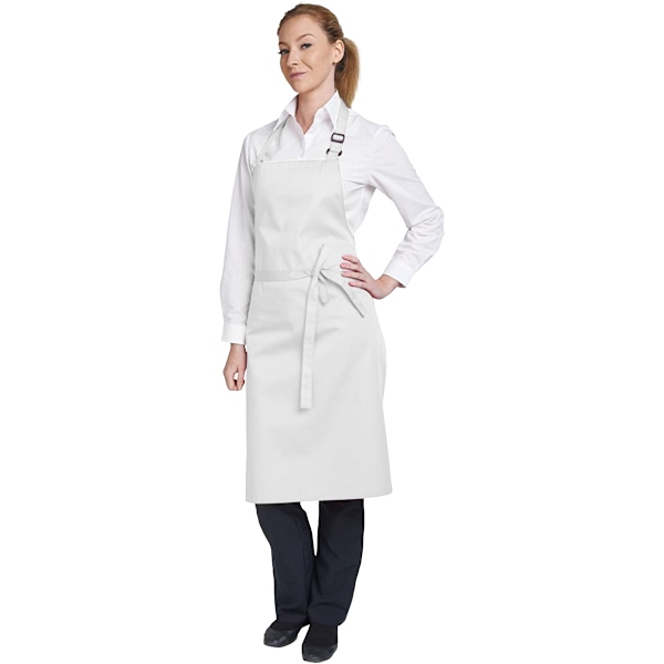 Dennys flerfärgade haklappsförkläde 28x36 tum (2-pack) En storlek Wh White One Size