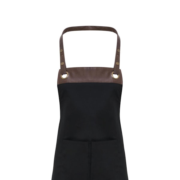 Premier Unisex Vuxen Espresso Hel Förkläde En Storlek Svart/Brun Black/Brown One Size