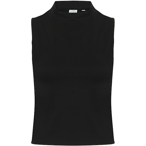 SF Dam/Kvinnor Hög Hals Tank Top M Svart Black M