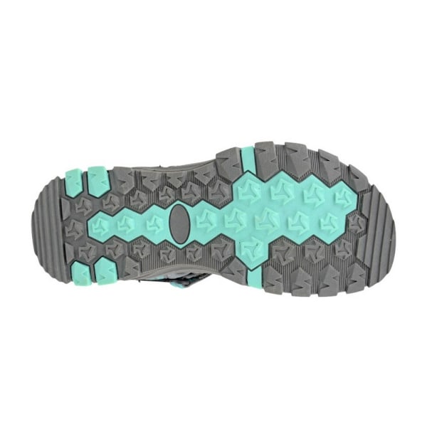 PDQ Dam/Dam Logo Sandaler 3 UK Mint/Grå Mint/Grey 3 UK