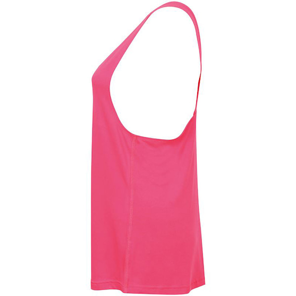 Skinni Fit Dam/Dam Fashion Träning Ärmlös Väst M Neon Neon Pink M