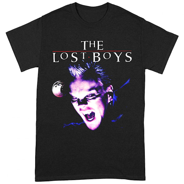 The Lost Boys Unisex Adult Snarl Tinted T-Shirt L Svart/Lila/ Black/Purple/White L