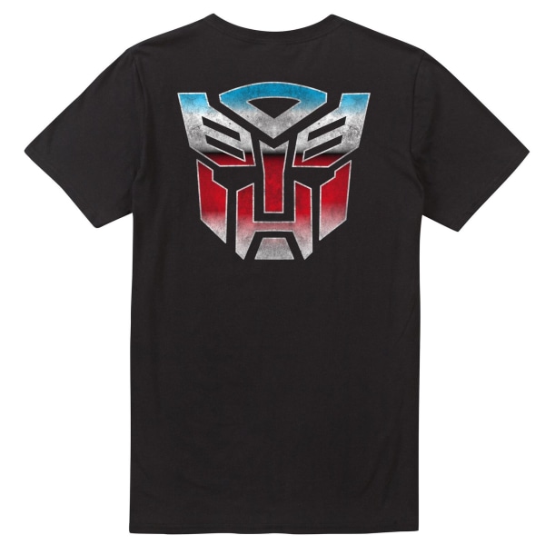 Transformers Mens Factions Autobots T-Shirt XL Svart Black XL