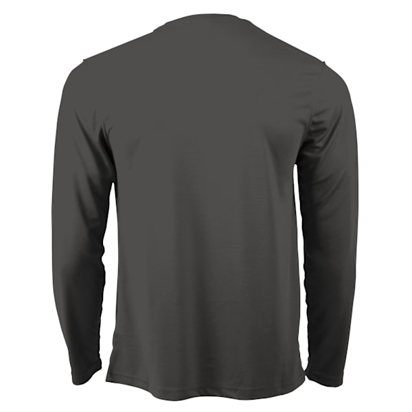 AWDis Just Cool Herr Långärmad Cool Sports Performance Plain Charcoal XL