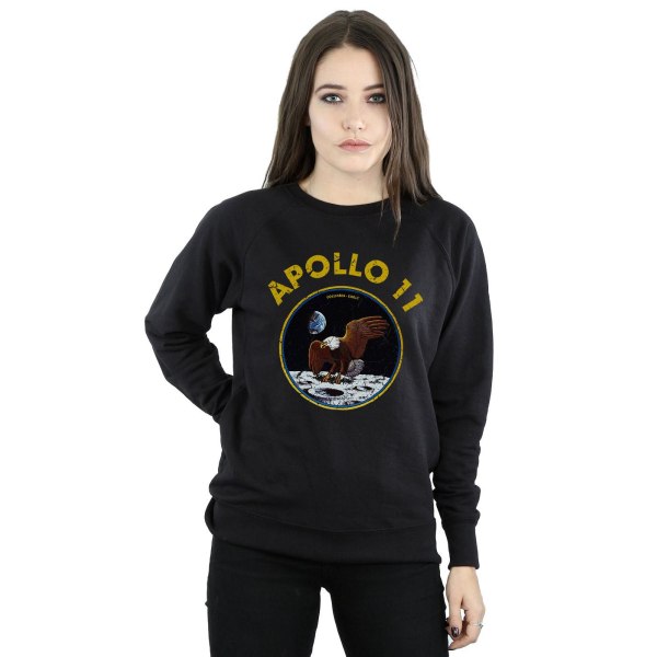 NASA Dam/Dam Klassisk Apollo 11 Sweatshirt XXL Heather Gre Heather Grey XXL