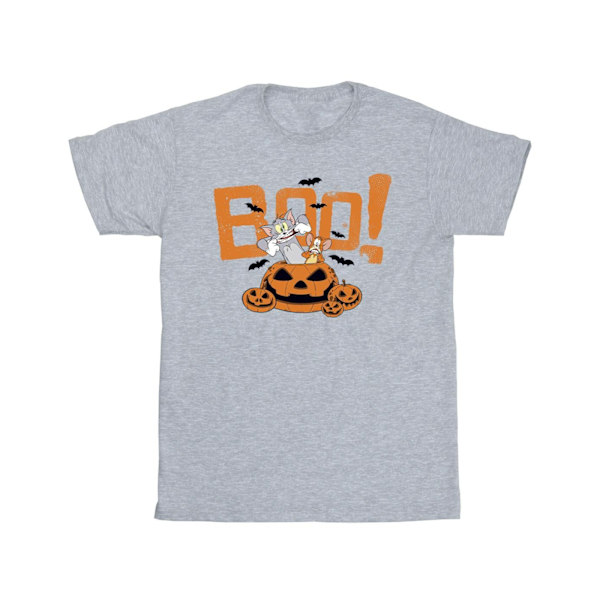 Tom & Jerry Herr Halloween Boo! T-shirt 4XL Sports Grey Sports Grey 4XL
