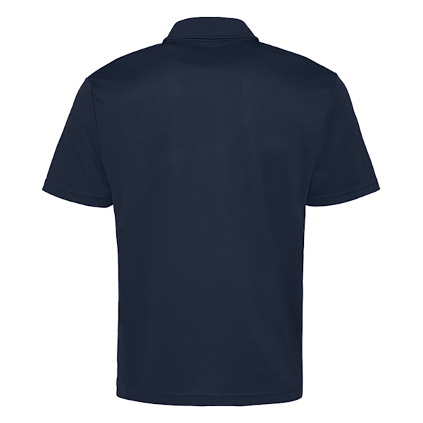 AWDis Just Cool Herr Poloshirt i enfärgad sportmodell 4XL French Navy French Navy 4XL