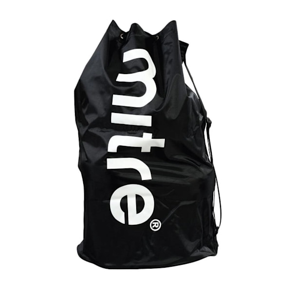 Mitre Nylon Fotbollspåse One Size Svart/Vit Black/White One Size