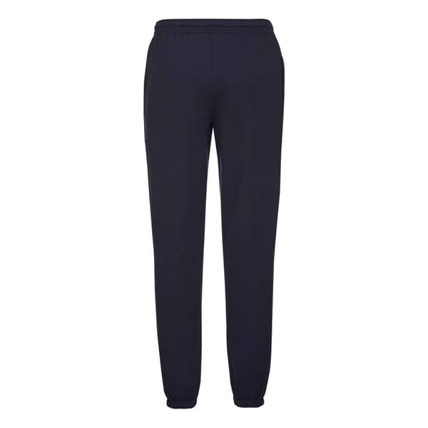Fruit of the Loom herr Classic elastiska fållar joggingbyxor Navy L