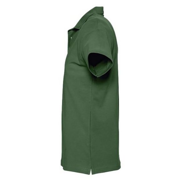 SOLS Herr Spring II Kortärmad T-shirt i tjock bomull S Skogsgrön Forest Green S