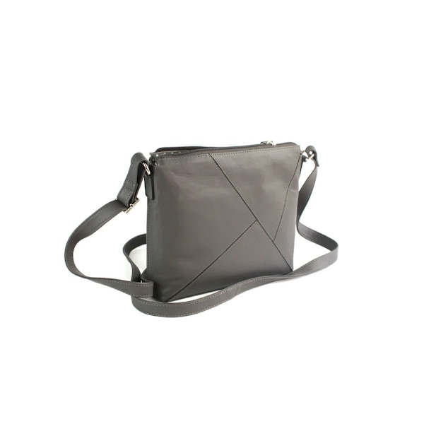Eastern Counties Leather Dam/Dam Winnie Läder Handväska O Dark Grey One Size