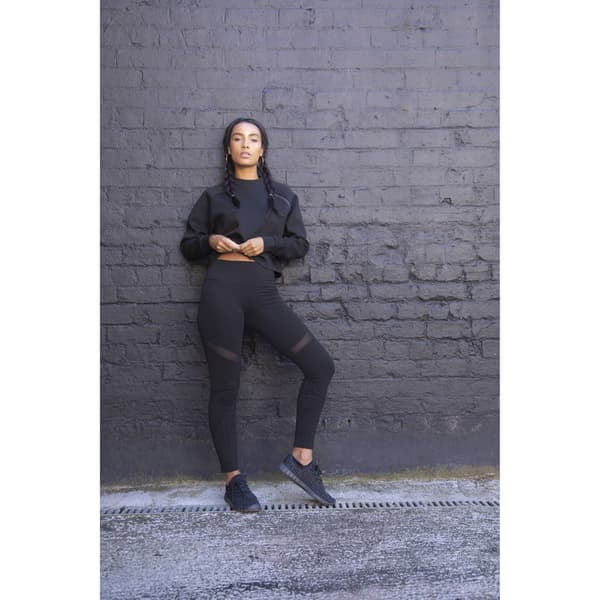 Tombo Dam/Damer Panelade Leggings S Svart Black S