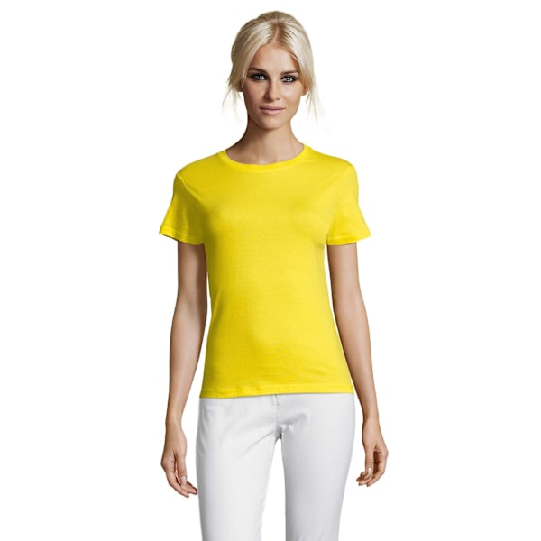 SOLS Dam/Kvinnor Regent Kortärmad T-shirt S Citron Lemon S