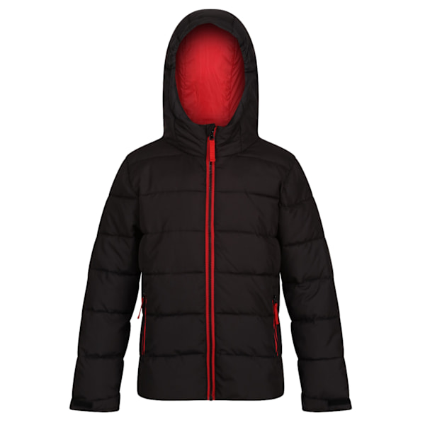 Regjun Boys Scholar Thermal Jacket 11-12 år Svart/Klassisk Röd Black/Classic Red 11-12 Years