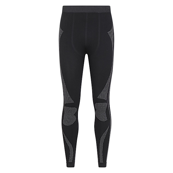 Mountain Warehouse Mens Quiver II Seamless Base Layer Bottoms X Black XS-S